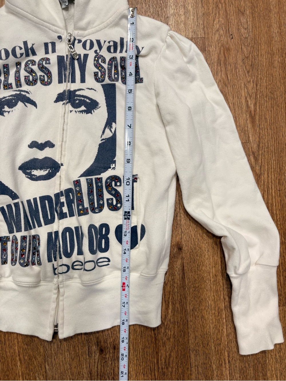 Vintage Y2K Bebe zip up - Picture 4 of 5